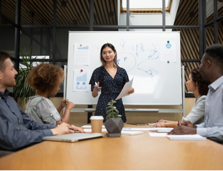 Strategy meeting and business planning session